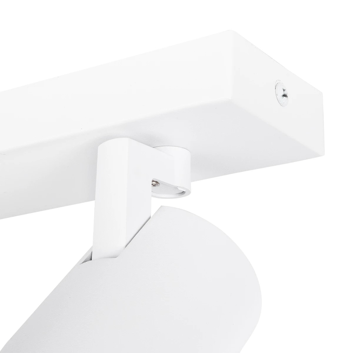 kelvo® SPOTA KLV-101-0141 Κινούμενο Φωτιστικό Σποτ Οροφής για 4 Λάμπες MR16 με Ντουί GU10 AC 220-240V IP20 - Λευκό Ματ - Μ64 x Π6 x Υ14cm - Image 9