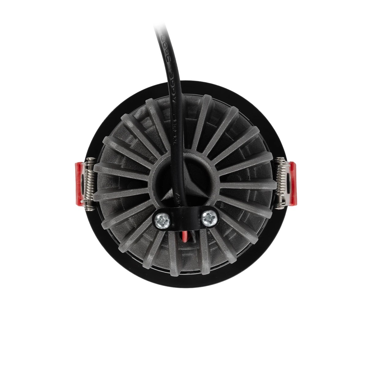 kelvo® ASYMMETRICAL KLV-101-0130 Χωνευτό Φωτιστικό Downlight Σποτ LED 7W 840lm 15°x30° AC 220-240V IP20 Θερμό Λευκό 2700K - Bridgelux COB Chip & TÜV SÜD Driver - Μαύρο Ματ - Μ8.3 x Π8.3 x Υ8.2cm / Q7.3cm - 5 Χρόνια Εγγύηση - Image 4