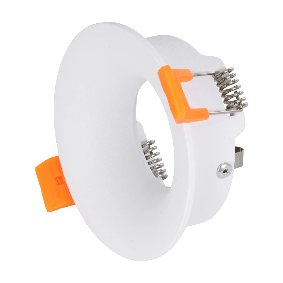 kelvo® OMICRON KLV-101-0035 Χωνευτό Φωτιστικό Downlight Σποτ για Λάμπα MR16 με Ντουί GU10 AC 220-240V IP20 - Λευκό Ματ - Μ8.5 x Π8.5 x Υ3cm / Q7.5cm