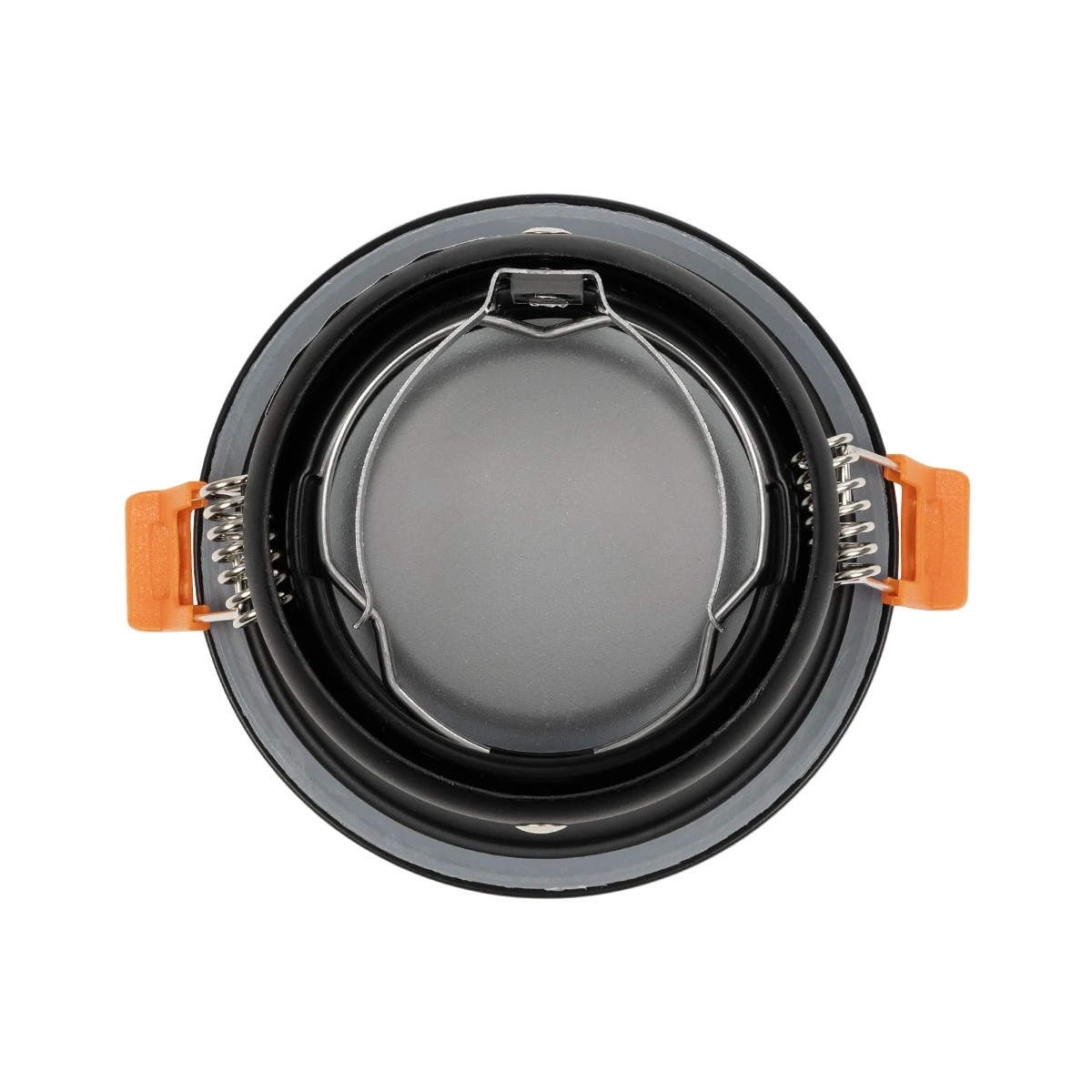 kelvo® SIGMA KLV-101-0041 Χωνευτό Φωτιστικό Downlight Σποτ Μπάνιου για Λάμπα MR16 με Ντουί GU10 AC 220-240V Αδιάβροχο IP65 - Μαύρο Ματ - Μ8.5 x Π8.5 x Υ4.4cm / Q7.5cm - Image 3