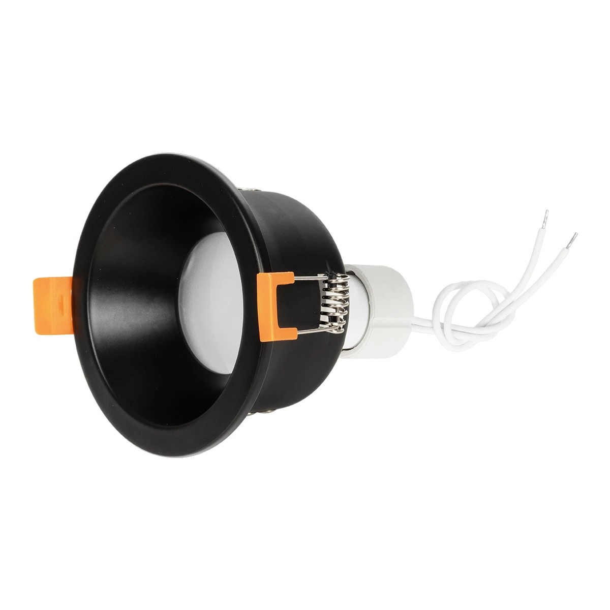 kelvo® SIGMA KLV-101-0041 Χωνευτό Φωτιστικό Downlight Σποτ Μπάνιου για Λάμπα MR16 με Ντουί GU10 AC 220-240V Αδιάβροχο IP65 - Μαύρο Ματ - Μ8.5 x Π8.5 x Υ4.4cm / Q7.5cm - Image 5