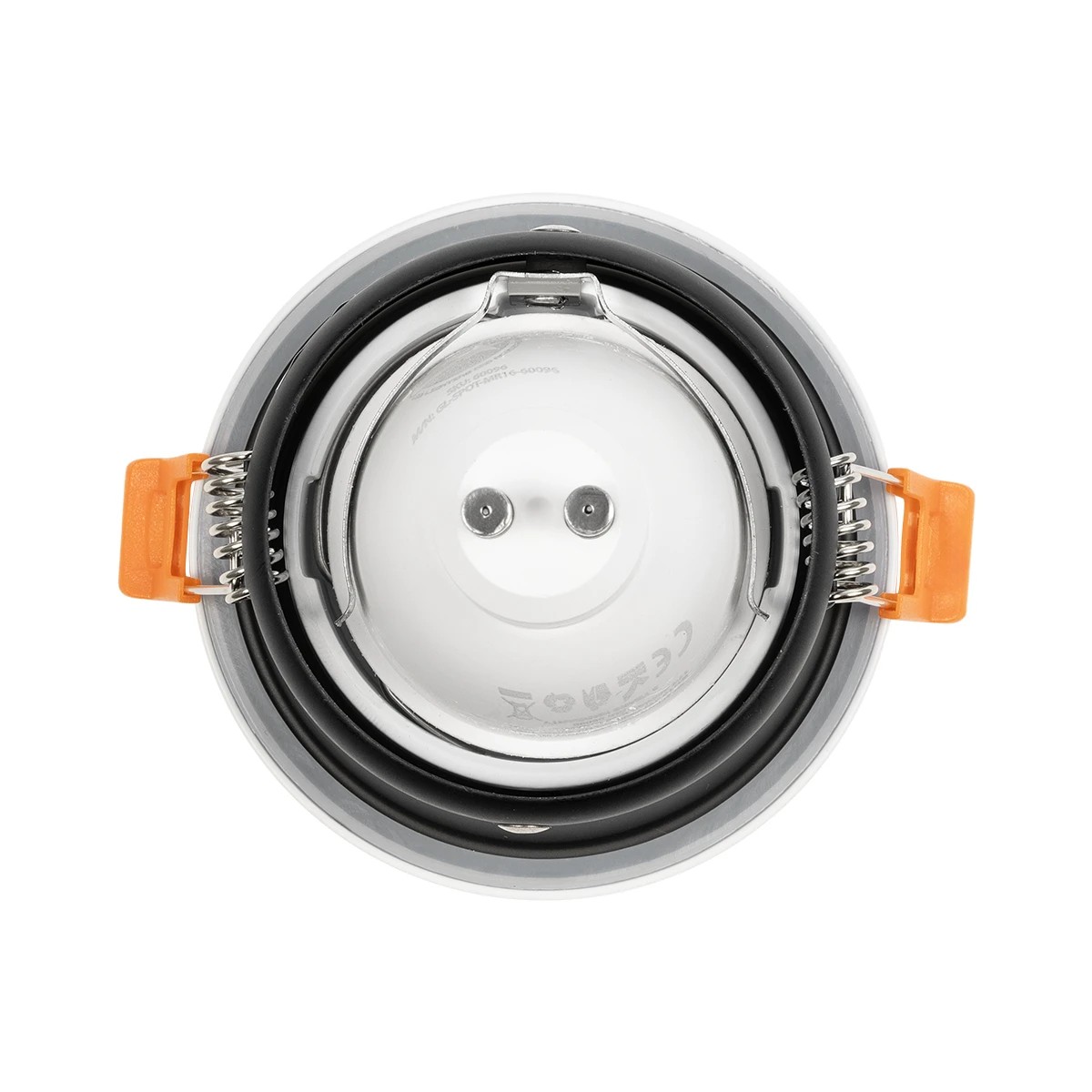 kelvo® SIGMA KLV-101-0042 Χωνευτό Φωτιστικό Downlight Σποτ Μπάνιου για Λάμπα MR16 με Ντουί GU10 AC 220-240V Αδιάβροχο IP65 - Λευκό Ματ - Μ8.5 x Π8.5 x Υ4.4cm / Q7.5cm - Image 4