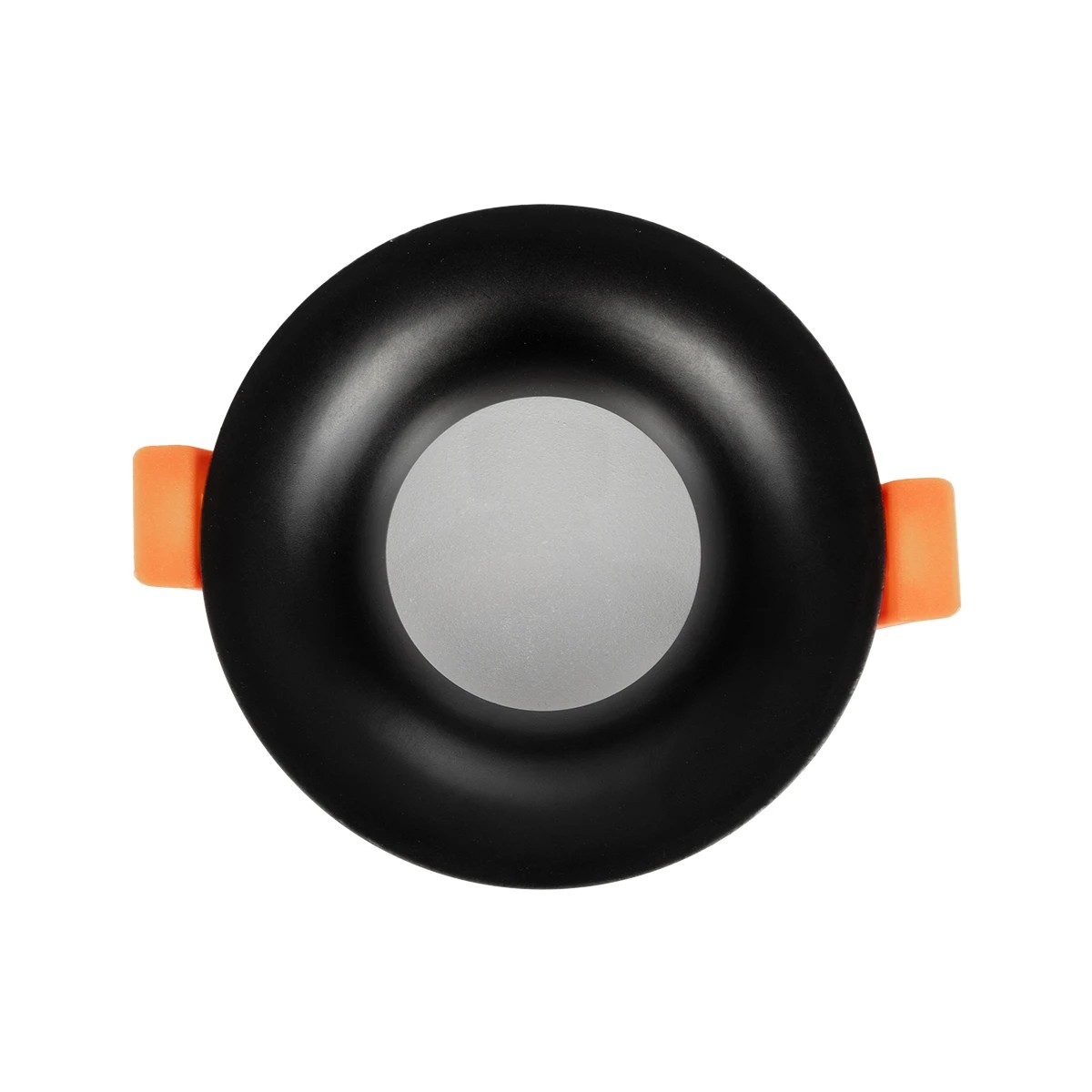 kelvo® LAMDA KLV-101-0044 Χωνευτό Φωτιστικό Downlight Σποτ Μπάνιου για Λάμπα MR16 με Ντουί GU10 AC 220-240V Αδιάβροχο IP65 - Μαύρο Ματ - Μ8.5 x Π8.5 x Υ3.5cm / Q7.5cm - Image 2