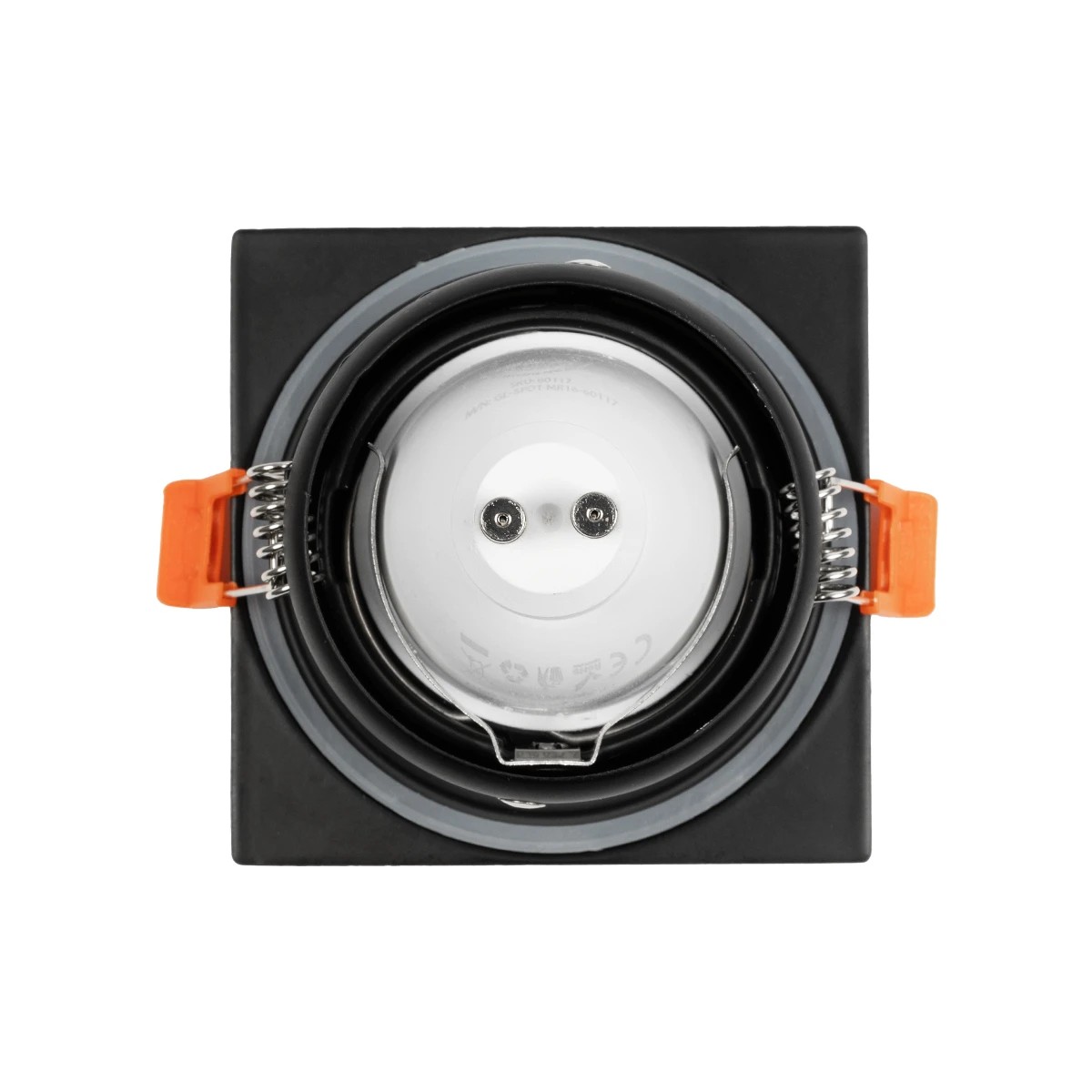 kelvo® EPSILON KLV-101-0047 Χωνευτό Φωτιστικό Downlight Σποτ Μπάνιου για Λάμπα MR16 με Ντουί GU10 AC 220-240V Αδιάβροχο IP65 - Μαύρο Ματ - Μ8.5 x Π8.5 x Υ4.4cm / Q7.5cm x 7.5cm - Image 4