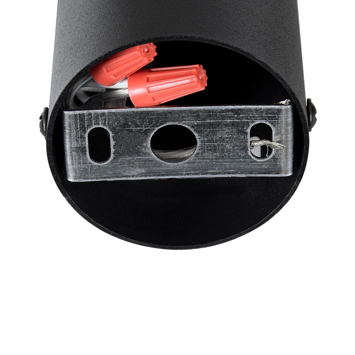 kelvo® DUCT KLV-101-0054 Φωτιστικό Downlight Σποτ για Λάμπα MR16 με Ντουί GU10 AC 220-240V IP20 - Μαύρο Ματ - Μ6 x Π6 x Υ75cm - Image 6