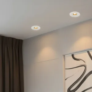 kelvo® PINADO KLV-101-0127 Χωνευτό Φωτιστικό Downlight Σποτ LED 7W 840lm 15° AC 220-240V IP20 Θερμό Λευκό 2700K - Bridgelux COB Chip & TÜV SÜD Driver - Λευκό Ματ - Μ8.3 x Π8.3 x Υ8.2cm / Q7.3cm - 5 Χρόνια Εγγύηση