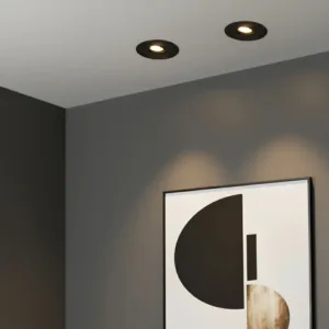 kelvo® ASYMMETRICAL KLV-101-0130 Χωνευτό Φωτιστικό Downlight Σποτ LED 7W 840lm 15°x30° AC 220-240V IP20 Θερμό Λευκό 2700K - Bridgelux COB Chip & TÜV SÜD Driver - Μαύρο Ματ - Μ8.3 x Π8.3 x Υ8.2cm / Q7.3cm - 5 Χρόνια Εγγύηση