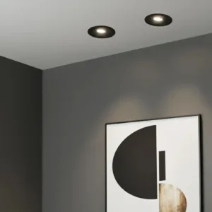 kelvo® ASYMMETRICAL KLV-101-0132 Χωνευτό Φωτιστικό Downlight Σποτ LED 7W 875lm 15°x30° AC 220-240V IP20 Φυσικό Λευκό 4500K - Bridgelux COB Chip & TÜV SÜD Driver - Μαύρο Ματ - Μ8.3 x Π8.3 x Υ8.2cm / Q7.3cm - 5 Χρόνια Εγγύηση