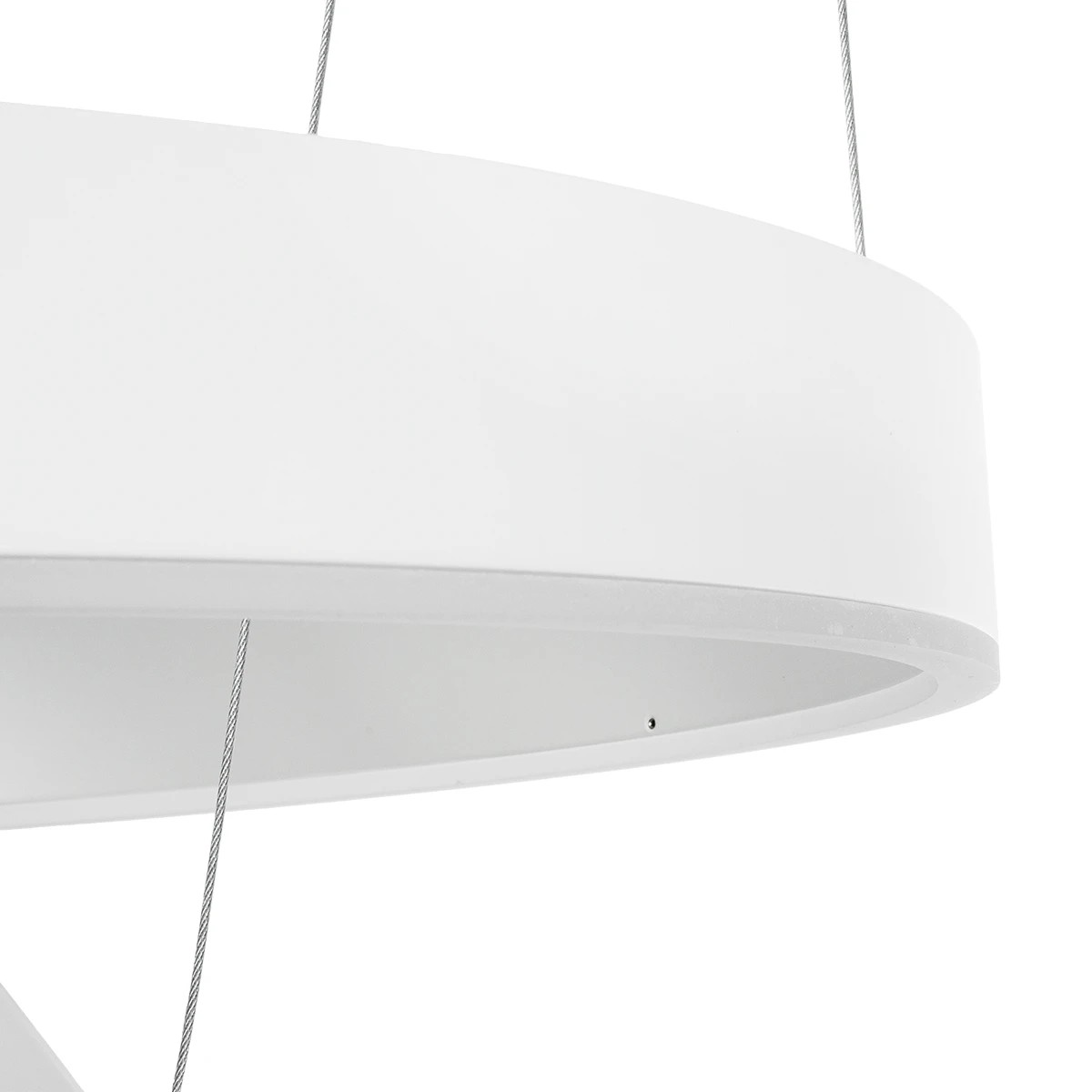 kelvo® VENOM KLV-101-0197-V2 Κρεμαστό Φωτιστικό Οροφής LED 75W 7500lm 120° AC 220-240V IP20 Ρυθμιζόμενο Λευκό CCT με Χειριστήριο από 2700K έως 6000K Dimmable - Lumileds SMD Chip - Λευκό Ματ - Μ60 x Π60 x Υ40cm - 3 Χρόνια Εγγύηση - Image 7