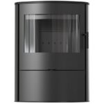 KRATKI ROLLO/2/BLACK 10KW (70-90M2) ΕΝΕΡΓΕΙΑΚΗ ΣΟΜΠΑ ΞΥΛΟΥ ΑΠΟ ΧΑΛΥΒΑ ΜΕ ΜΑΥΡΑ ΚΕΡΑΜΙΚΑ TERMOTEC