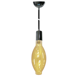 ΦΩΤ E27 ΑΝΑΡΤ.ΓΡΑΦΙT.ΚΟΙΛΗ ΡΟΖΕΤΑ ΜΕ ΓΥΑΛΙ ΜΕΛΙ ΓΥΑΛΙ