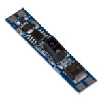 GloboStar® SENSOR-PROFILE 70698 Mini Ανιχνευτής-Αισθητήρας Κίνησης Χεριού ή Αντικειμένου Modular για Προφίλ Αλουμινίου - DC 5-24V 1 x 6A 144W - Max 6A 144W - IP20 - Γωνία Ανίχνευσης 180° & Απόσταση Ανίχνευσης 30 Εκατοστά με 30 Sec Χρόνο Αναμονής -  Μ4.9 x Π1 x Υ0.7cm - 2 Χρόνια Εγγύηση