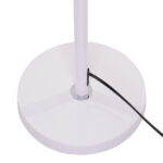 GloboStar® ASHLEY 00826 Μοντέρνο Επιδαπέδιο Φωτιστικό Μονόφωτο 1 x E27 IP20 Λευκό Μέταλλο, Λευκό Ύφασμα & Μπεζ Ξύλο - Μ40 x Π40 x Υ145cm - Image 6