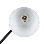 GloboStar® LETO 00834 Μοντέρνο Επιτραπέζιο Φωτιστικό Γραφείου Μονόφωτο Μεταλλικό Μαύρο - Χρυσό Φ13 x Μ30 x Π18 x Υ54cm - Image 9