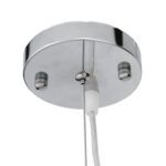 GloboStar® MALIBU 00967 Boho Κρεμαστό Φωτιστικό Πλέγμα Μονόφωτο 1 x E27 IP20 Καφέ Ξύλο - Μ100 x Π100 x Y86cm - Image 7