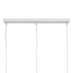 GloboStar® LITTLE MAN 00981 Μοντέρνο Κρεμαστό Φωτιστικό Φιγούρα Τρίφωτο 3 x E27 IP20 Λευκό Μέταλλο - Μ70 x Π10 x Υ105cm - Image 5