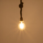 GloboStar® ROPE 01018 Vintage Κρεμαστό Φωτιστικό Ανάρτηση Μονόφωτο 1 x E27 IP20 Μπεζ Σχοινί - Μ3.5 x Π3.5 x Υ200cm - Image 2