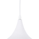 GloboStar® SHANGHAI 01026 Μοντέρνο Κρεμαστό Φωτιστικό Καμπάνα Σετ Τρίφωτο 3 x E27 IP20 Λευκό & Χρυσό Μέταλλο - Μ79.5 x Π79.5 x Υ38cm - Image 9