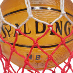 GloboStar® NBA 01027 Μοντέρνο Κρεμαστό Φωτιστικό Μπάλα Μονόφωτο 1 x E27 IP20 Μαύρο Μέταλλο με Πορτοκαλί & Μαύρο Γυαλί - Μ32 x Π32 x Υ58cm - Image 4