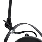 GloboStar® CANNES 01082 Μοντέρνο Φωτιστικό Οροφής Ράγα Πολύφωτο 4 x E27 IP20 Μαύρο Μέταλλο - Μ108 x Π12 x Υ48cm - Image 8