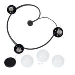 GloboStar® SELINA 01089 Μοντέρνο Φωτιστικό Οροφής Μπάλα Τρίφωτο 3 x E27 IP20 Μαύρο Μέταλλο με Λευκό Γυαλί - Μ60 x Π60 x Υ45cm - Image 7