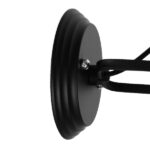 GloboStar® CELL 01118 Vintage Επιτοίχιο Φωτιστικό Απλίκα Μονόφωτο 1 x E27 IP20 Μαύρο Μέταλλο - Μ33 x Π27 x Υ33cm - Image 8