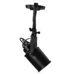 GloboStar® HOLLYWOOD 01156 Vintage Φωτιστικό Οροφής Ράγα Πολύφωτο 4 x E27 IP20 Μαύρο Μέταλλο - Μ13 x Π110 x Υ38cm - Image 7