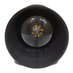 GloboStar® HOLVIA 01160 Vintage Επιτοίχιο Φωτιστικό Απλίκα Μονόφωτο 1 x E27 IP20 Μαύρο Μέταλλο - Μ16 x Π12 x Υ34cm - Image 7