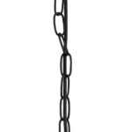 GloboStar® LARKIN 01175 Vintage Κρεμαστό Φωτιστικό Καμπάνα Μονόφωτο 1 x E27 IP20 Μαύρο Μέταλλο - Μ30 x Π30 x Y28cm - Image 9