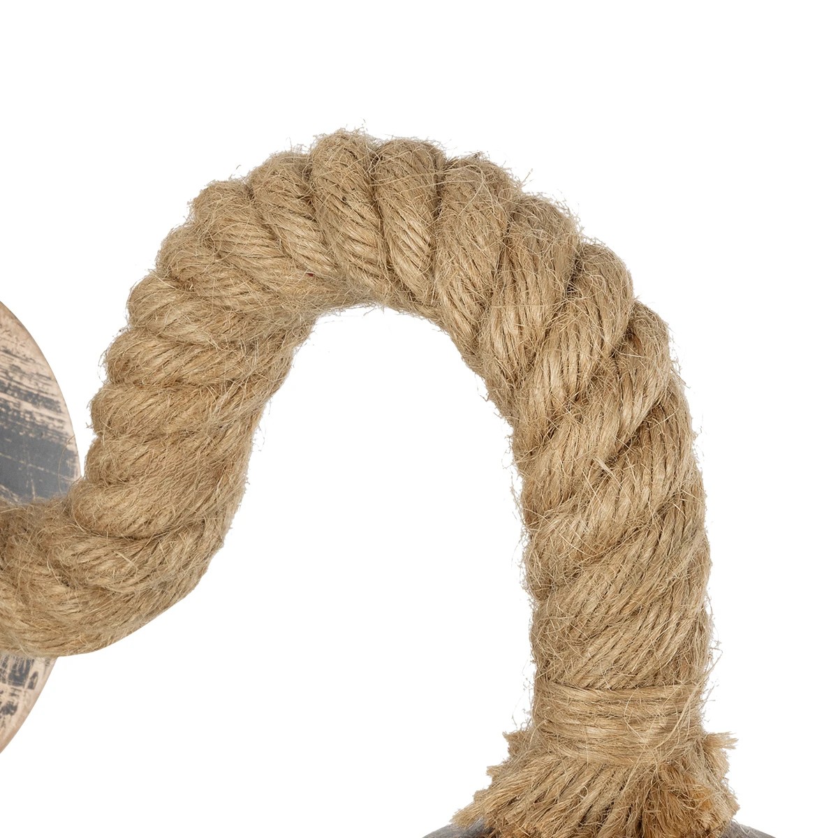 GloboStar® DAKER 01184 Vintage Επιτοίχιο Φωτιστικό Απλίκα Μονόφωτο 1 x E27 IP20 Χάλκινο Μέταλλο Με Μπεζ Σχοινί - Μ21 x Π12 x Υ16cm - Image 6