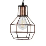 GloboStar® RYDON 01216 Vintage Επιτοίχιο Φωτιστικό Απλίκα Μονόφωτο 1 x E27 IP20 Χάλκινο Μέταλλο - Μ15 x Π24 x Υ70cm - Image 6