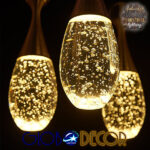 GloboStar® JADORE 01232 Μοντέρνο Κρεμαστό Φωτιστικό Ανάρτηση LED 5W 400lm 120°AC 220-240V IP20 Θερμό Λευκό 3000K Χάλκινο Μέταλλο με Διάφανο Γυαλί - Μ8 x Π8 x Υ26cm - 2 Χρόνια Εγγύηση - Image 11