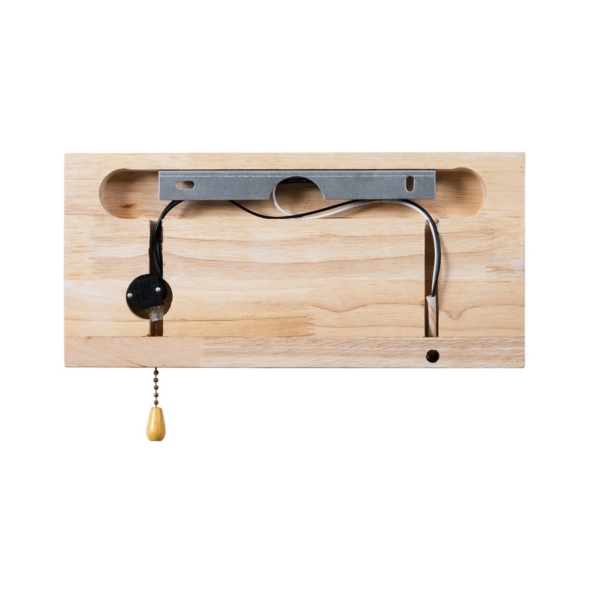 GloboStar® AMITY 01365 Μοντέρνο Επιτοίχιο Φωτιστικό Απλίκα Μονόφωτο 1 x E27 IP20 Μπεζ Ξύλο με Λευκό Γυαλί - Μ30 x Π14.5 x Υ15cm - Image 7