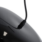 GloboStar® JASPER 01373 Μοντέρνο Κρεμαστό Φωτιστικό Ανάρτηση Μονόφωτο 1 x E27 IP20 Μαύρο & Λευκό Μέταλλο - Μ26.5 x Π26.5 x Υ20.5cm - Image 6