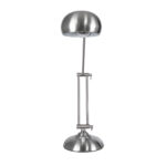 GloboStar® OFFICE CHROME 01393 Μοντέρνο Επιτραπέζιο Φωτιστικό Πορτατίφ Μονόφωτο 1 x E27 Χρώμιο Νίκελ Μεταλλικό Φ14 x Υ80cm - Image 7
