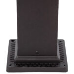 GloboStar® SHELTER 01400 Vintage Φωτιστικό Δαπέδου Μονόφωτο 1 x E27 Καφέ Μεταλλικό Πλέγμα L19 x W19 x H100cm - Image 7