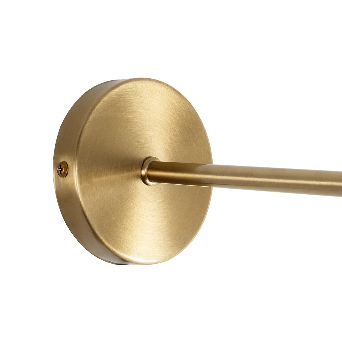 GloboStar® MADISON 01427 Μοντέρνο Επιτοίχιο Φωτιστικό Απλίκα Μονόφωτο 1 x E27 IP20 Χρυσό Μέταλλο με Μελί Γυαλί - Φ15 x Υ54cm - Image 5