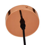 GloboStar® DIXAR 01465 Μοντέρνο Κρεμαστό Φωτιστικό Μπάλα Μονόφωτο 1 x E27 IP20 Χάλκινο Γυαλί - Μ36 x Π36 x Υ45cm - Image 5