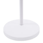 GloboStar® AUDREY 01471 Vintage Επιδαπέδιο Φωτιστικό Μονόφωτο 1 x E27 IP20 Λευκό Μέταλλο - Μ15 x Π15 x Υ190cm - Image 9