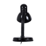 GloboStar® STUDENT BLACK 01530 Μοντέρνο Επιτραπέζιο Φωτιστικό Γραφείου Μονόφωτο 1 x E27 Μαύρο με Λευκό Μεταλλικό με Διακόπτη ΟN/OFF Καμπάνα Φ12 x Υ32cm - Image 4