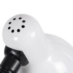 GloboStar® STUDENT WHITE 01531 Μοντέρνο Επιτραπέζιο Φωτιστικό Γραφείου Μονόφωτο 1 x E27 Λευκό Μεταλλικό με Διακόπτη ΟN/OFF Καμπάνα Φ12 x Υ32cm - Image 5