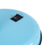 GloboStar® STUDENT BLUE 01532 Μοντέρνο Επιτραπέζιο Φωτιστικό Γραφείου Μονόφωτο 1 x E27 Θαλασσί με Λευκό Μεταλλικό με Διακόπτη ΟN/OFF Καμπάνα Φ12 x Υ32cm - Image 6