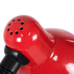 GloboStar® STUDENT RED 01535 Μοντέρνο Επιτραπέζιο Φωτιστικό Γραφείου Μονόφωτο 1 x E27 Κόκκινο με Λευκό Μεταλλικό με Διακόπτη ΟN/OFF Καμπάνα Φ12 x Υ32cm - Image 5