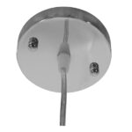 GloboStar® PLAYROOM 01563 Vintage Κρεμαστό Φωτιστικό Καπέλο Μονόφωτο 1 x E27 IP20 Μαύρο Rattan - Μ32 x Π32 x Υ27cm - Image 5