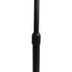 GloboStar® IMPERIAL 01587 Μοντέρνο Επιδαπέδιο Φωτιστικό Μονόφωτο 1 x E27 IP20 Μαύρο Μέταλλο, Μαύρο Ύφασμα με Μαύρο Μάρμαρο - Μ38 x Π38 x Υ172cm - Image 7