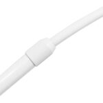GloboStar® IMPERIAL 01588 Μοντέρνο Επιδαπέδιο Φωτιστικό Μονόφωτο 1 x E27 IP20 Λευκό Μέταλλο, Λευκό Ύφασμα με Γκρι Μάρμαρο - Μ34 x Π34 x Υ172cm - Image 8