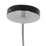 GloboStar® SASSO 01602 Boho Κρεμαστό Φωτιστικό Πλέγμα Μονόφωτο 1 x E27 IP20 Καφέ Ξύλο - Μ50 x Π50 x Y23cm - Image 6