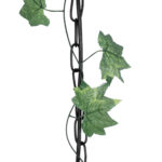 GloboStar® NEST 01640 Vintage Κρεμαστό Φωτιστικό Φιγούρα Μονόφωτο 1 x E27 IP20 Μαύρο Μέταλλο με Πράσινο Πλαστικό - Μ48 x Π38 x Y40cm - Image 9