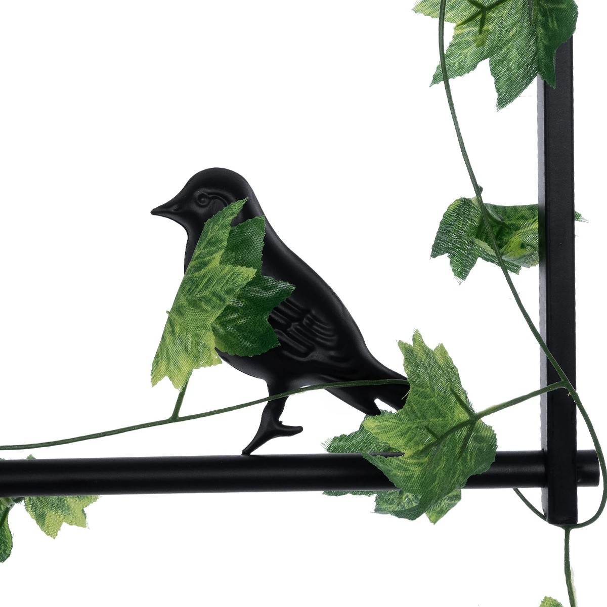 GloboStar® NEST 01643 Vintage Κρεμαστό Φωτιστικό Φιγούρα Δίφωτο 2 x E27 IP20 Μαύρο Μέταλλο με Πράσινο Πλαστικό - Μ73.6 x Π37.5 x Y38cm - Image 8