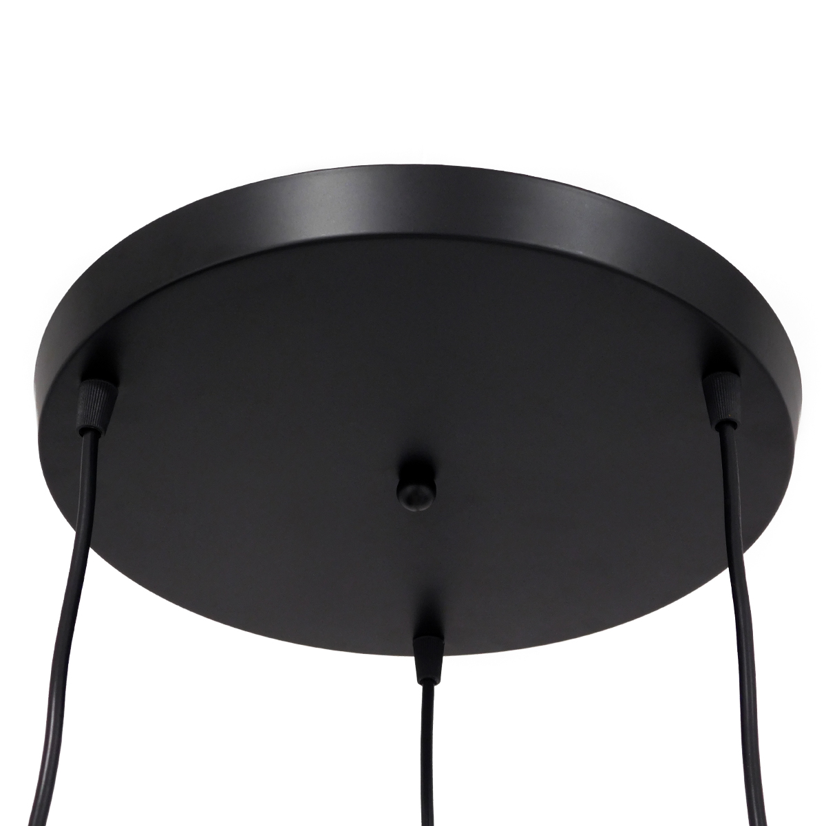 GloboStar® FIGURE 10001655 Παιδικό Κρεμαστό Φωτιστικό Φιγούρα Τρίφωτο 3 x E27 IP20 Μαύρο Μέταλλο - Μ45 x Π45 x Υ40cm - Image 5